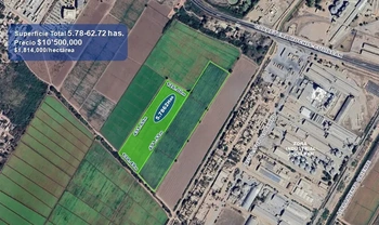 9_2934 | 5.78 HECTAREAS TERRENO Ejido Jiquilpan en Los Mochis, Ahome, Sinaloa. | INMOBILIARIA AHOME