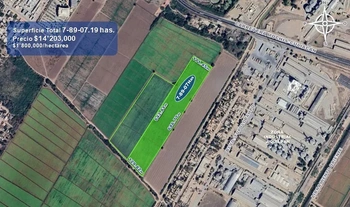 9_2935 | 7.89 HECTAREAS TERRENO Ejido Jiquilpan en Los Mochis, Ahome, Sinaloa. Uso agrícola, industrial o para desarrollo habitacional. | INMOBILIARIA AHOME